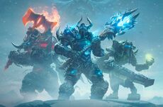 Death knights Classic key art - crop