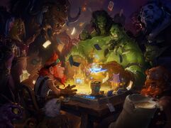 Hearthstone announcement key art