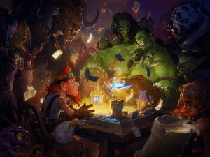 Hearthstone Announcement key art