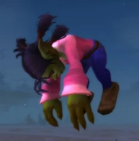 Dead Employee female goblin