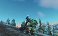 The Imperial Quilen in-game, at rest