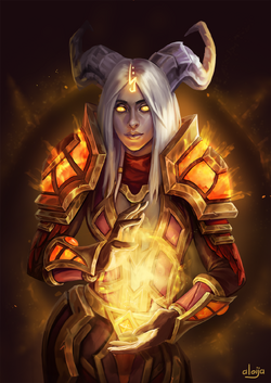 draenei female paladin