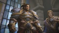 Varian y Anduin son advertidos por Khadgar acerca del regreso de la Legión Ardiente.