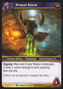 Primal Totem TCG Card