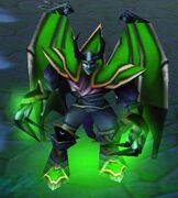 Mal'Ganis in Warcraft III: Classic.