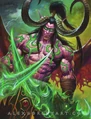 Unused art of Illidan.