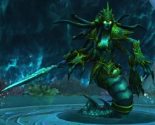 Mistress Sassz'ine, a naga sea witch