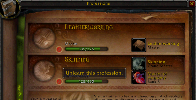 Profession - Wowpedia - Your wiki guide to the World of Warcraft