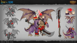 Warcraft III: Reforged concept art.