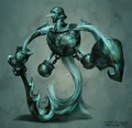 Water revenant concept art.