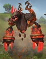 Unbound lava elemental