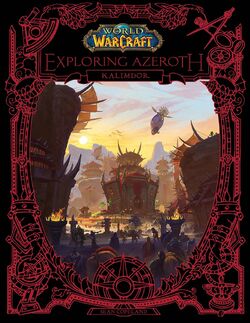 World of Warcraft Exploring Azeroth Kalimdor cover