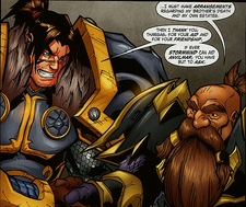 Varian and Thargas Comic