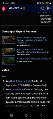 Wowpedia Vote Ad Example