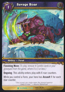 Savage Roar TCG Card