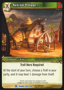 Sen'jin Village TCG Card