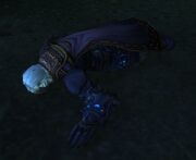 Margrave's corpse on Niskara.
