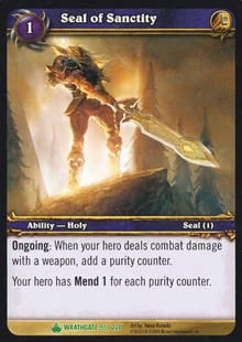 Seal of Sanctity TCG Card
