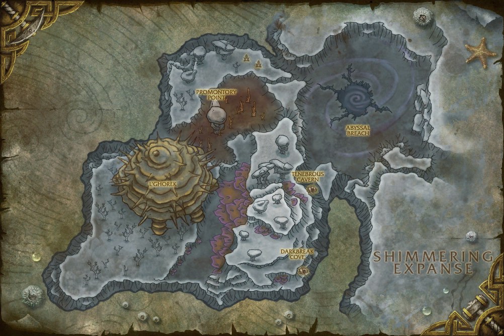 kalimdor map cataclysm