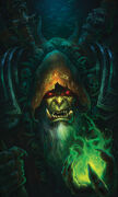 Cover artwork depicting Gul'dan.