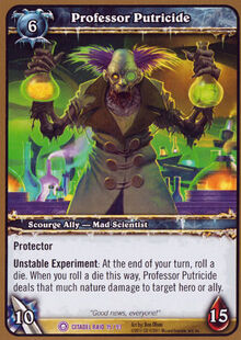 Professor Putricide Card