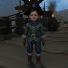 Liam's new pirate hat.