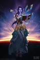 Elise Starseeker representing Hearthstone as part of the BlizzCon 2019 key art