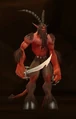 A satyr in World of Warcraft (old model).