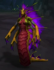 A naga siren in World of Warcraft (updated model).