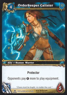 Orderkeeper Calister TCG