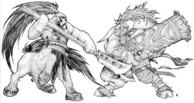 Tauren vs Centaur