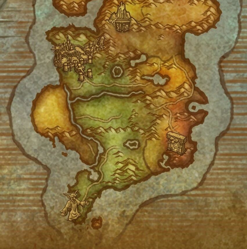 Azeroth (continent) - Wowpedia - Your wiki guide to the World of Warcraft