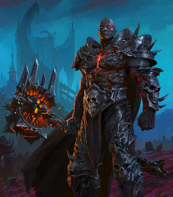 Lich King Bolvar. Welcome to Shadowlands. (Original art made by Blizzard) :  r/wow