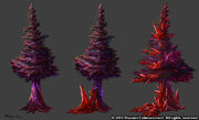 Bloodmyst Trees