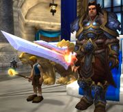 Varian in Stormwind