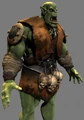 Orc model from The Prophecy cinematic from Warcraft III.