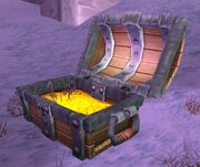 Sturdy Treasure Chest open