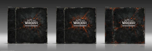 Box front and spine designs