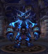 Jin'rokh the Breaker, a dire Zandalari troll infused with the power of Lei Shen.