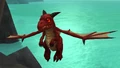 Red whelp with the Dragonflight model.