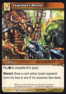 Legendary Heroes TCG Card