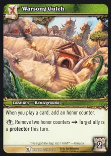 Warsong Gulch TCG Card