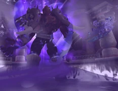 Garrosh continues to absorb the Heart of Y'Shaarj in its realm.