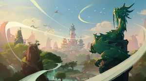 Jade Forest as depicted in The Burdens of Shaohao