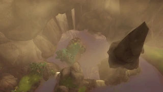 The cenote before the breach