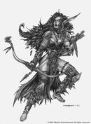 Shandris Feathermoon by Metzen