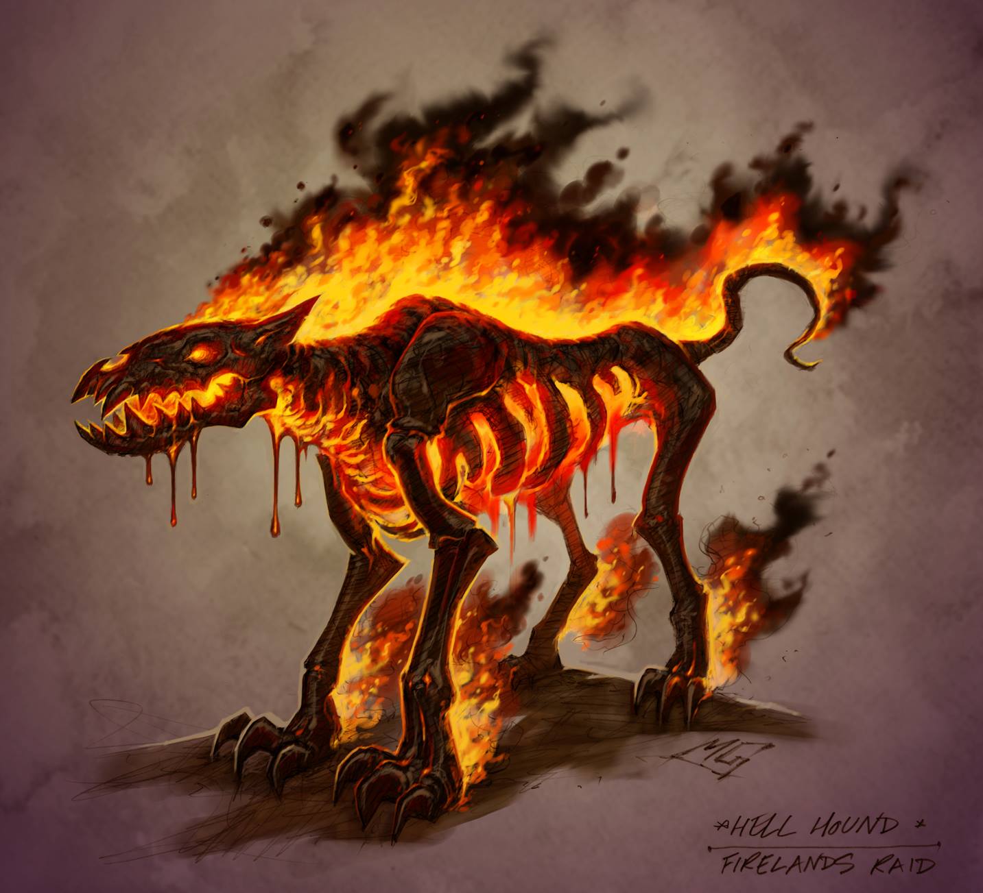 Hell hound Wowpedia Your wiki guide to the World of Warcraft. 