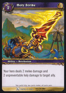 Holy Strike TCG Card