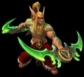Illidan unreleased blood elf skin.