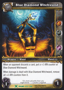 Blue Diamond Witchwand TCG Card